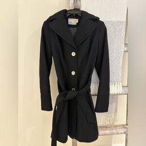 Michael Kors Hooded Wool Coat (Size 2)